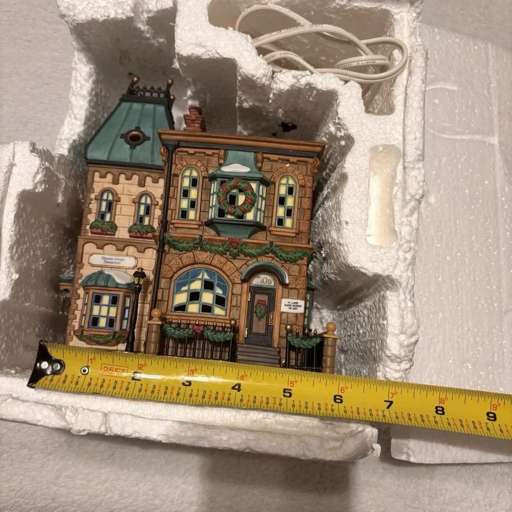 Vintage Department 56 Dickens Village Thomas Mudge Timepieces Watchmaker NO BOX